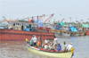 Fishermen’s boats sail out before further action